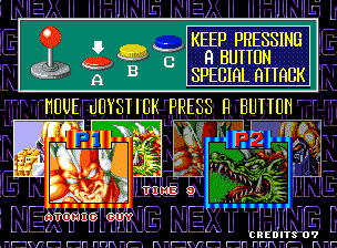 King of the Monsters 2 screenshot 4 for Neo Geo